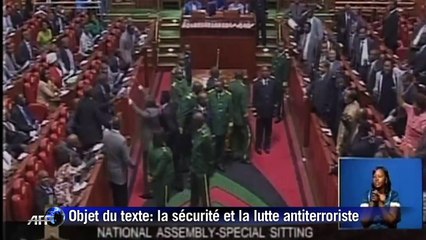 Kenya: pugilat à l'Assemblée pour le vote d'une loi controversée