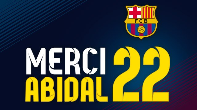 ¡Muchas gracias, Abidal! / Merci Abidal!
