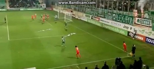 Goutas GOAL Xanthi vs Panathinaikos  1-0 18.12.2014
