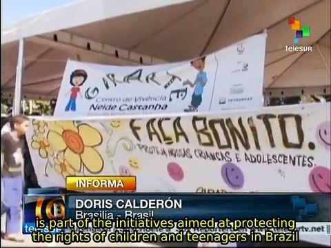 Brazil announces plan of actions to protect children and teenagers