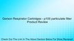 Gerson Respirator Cartridges - p100 particulate filter Review