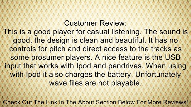 Yamaha CD-S300BL Natural Sound CD Player Review