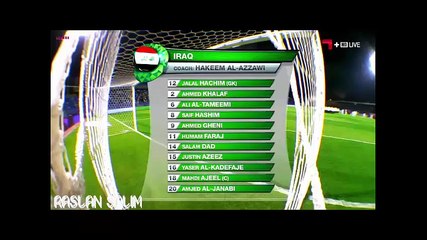 العراق عمان تعادل ايجابي خليجي 22