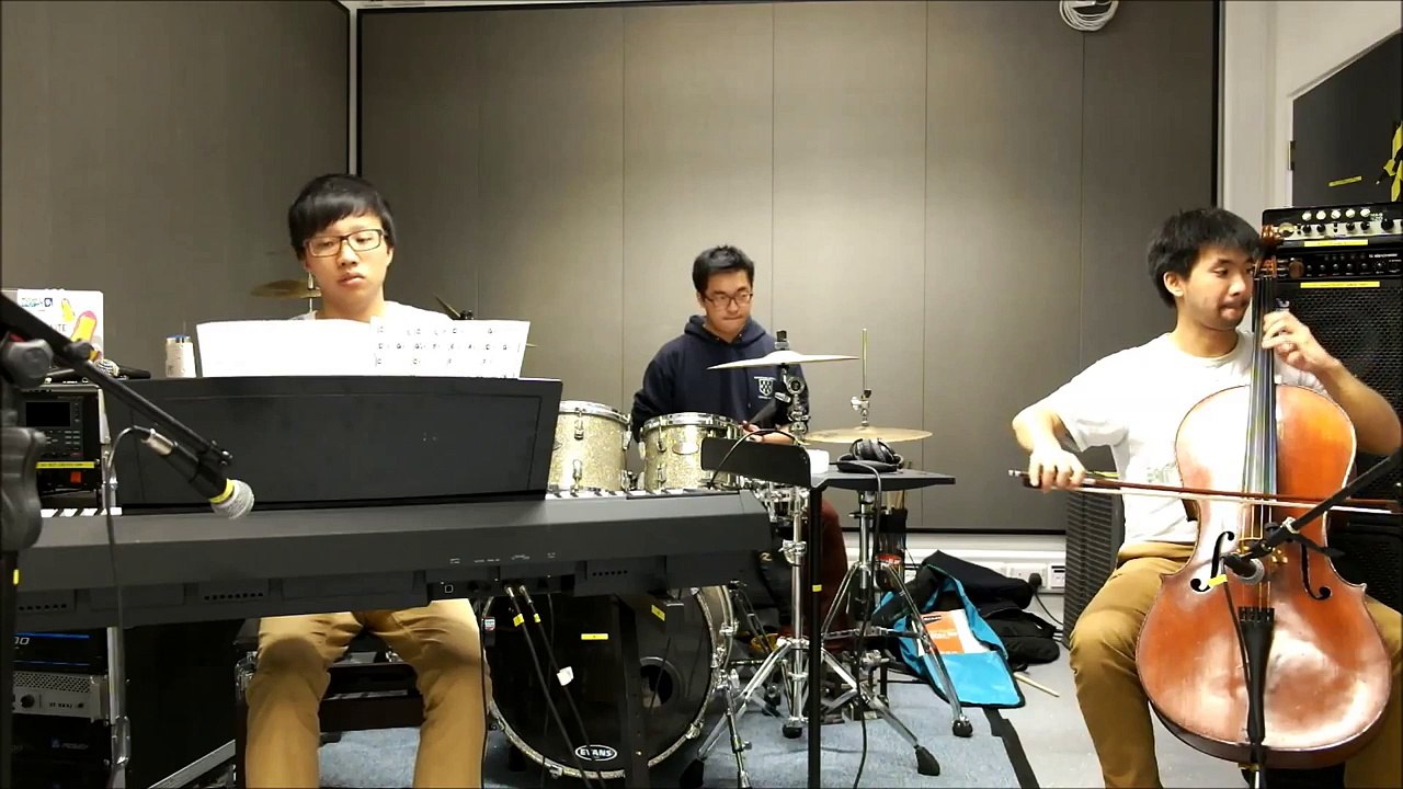 Christmas Songs Medley Instrumental with Cello & Piano & Drums