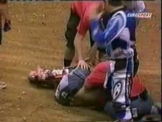 Freestyle Motocross crash
