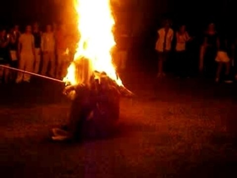 Fin du carnaval : vaval brûle