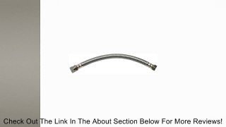 Fluidmaster B4H24 Water Heater Connector, Braided Stainless Steel - 3/4