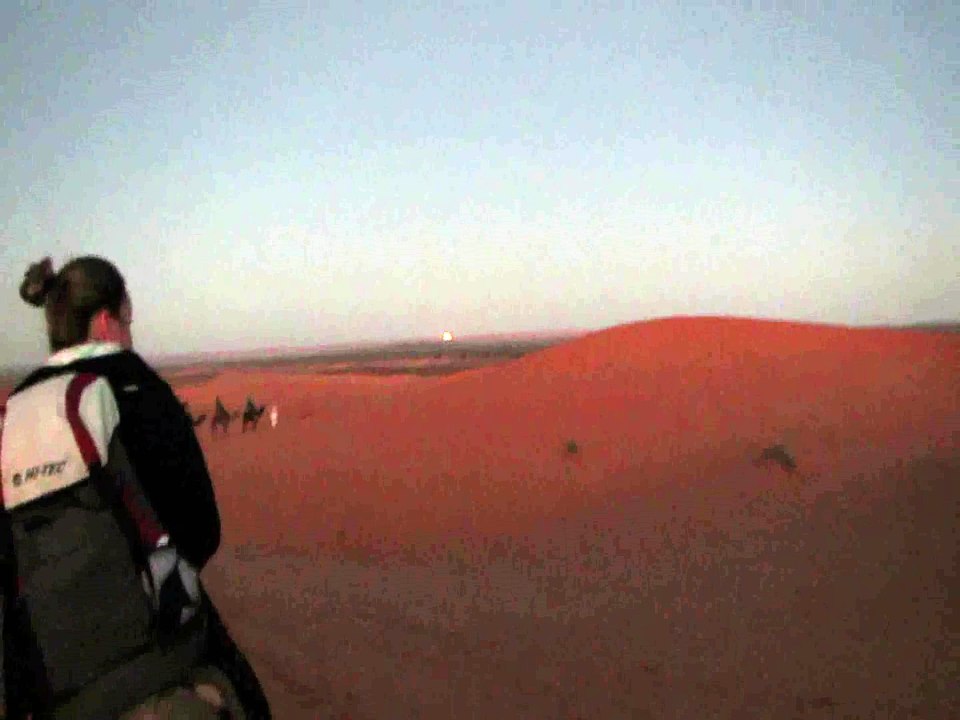 Vollmond in der Sahara
