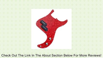 1pkg Loaded P-bass Faux Tortoise Shell Pickguard W/pickup KIT Pb Bass Review