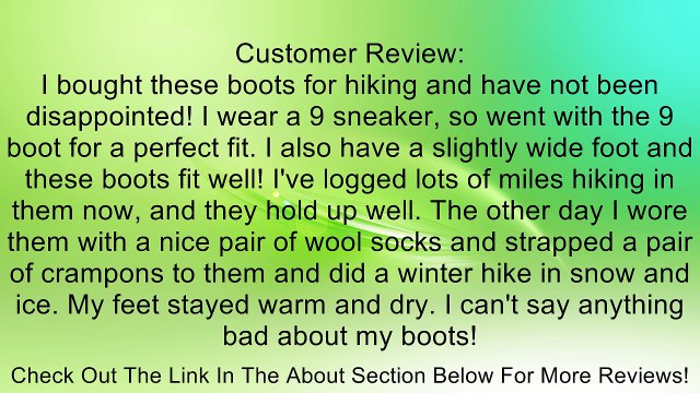 Nevados Women's Klondike WP Hiking Boot Review