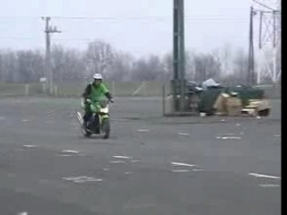 Kawasaki z1000 stunt