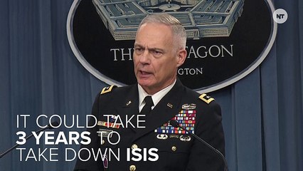 Pentagon: It Could Take 3 Years To Take Down ISIS