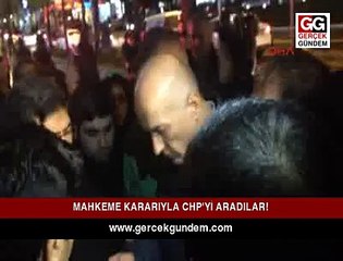 CHP Kocaeli İl Başkanlığı'na 17 Aralık afişi baskını