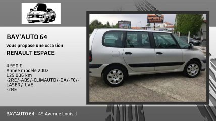 Annonce Occasion RENAULT ESPACE III 2.2 DCI - 115 AUTHENTIQUE 2002