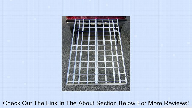 Motorcycle ATV Folding Loading Ramp Aluminum 1200lbs Rated 71 Long 44 Wide Review