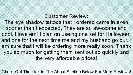 Temporary Eyeliner Tattoos Pretty in Lace Review