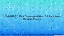 1099-MISC 3 Part Convenient Kits - 20 Recipients Review