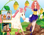 Princess Barbie Games - Barbie's Unicorn Dress Up Game - Gameplay Walkthrough