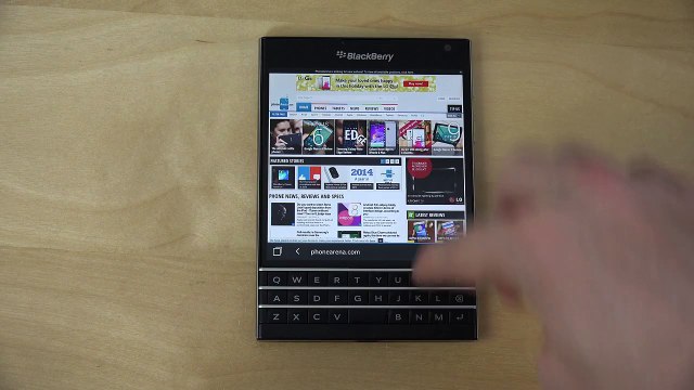 BlackBerry Passport Browser - Review (4K)