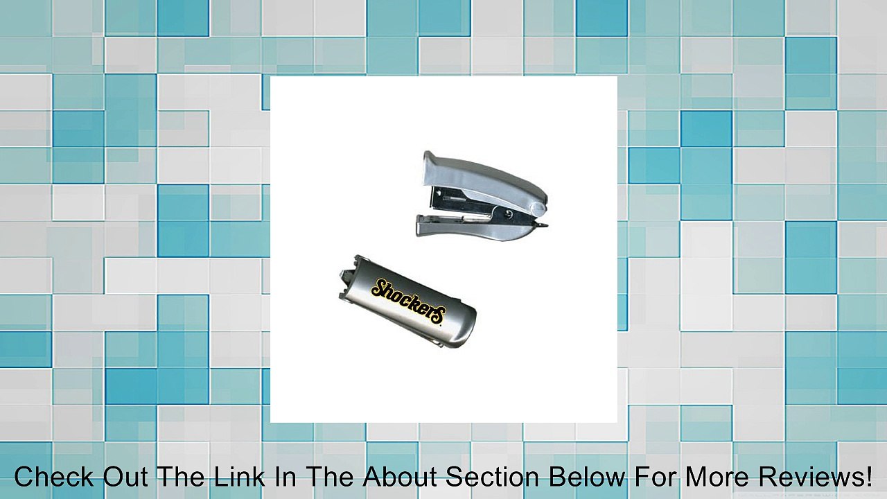 Wichita State Silver Mini Stapler 'Shockers' Review