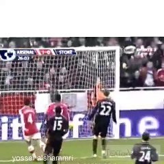 ارسنال 2-0 ستوك ، موسم 2009 .