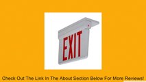 Exit Sign, Swinging - Red LED - White Housing - LEDRSW Review