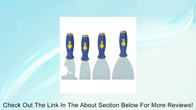 4 Piece Stainless Steel Putty Knife Set Review