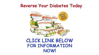 Diabetes Medications With Reverse Your Diabetes Today Program