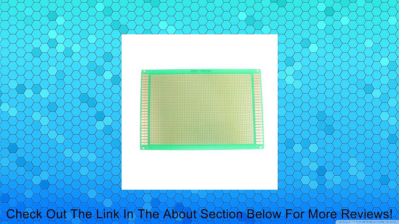 7.1" x 4.7" DIY FR4 PCB Circuit Board Prototyping Prototype Stripboard Review