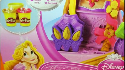 Princess RAPUNZEL Sparkle Hair Designs Set (Play Doh).