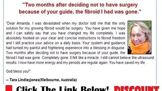 Fibroids Miracle # Don't Buy Unitl You Watch This + Discount
