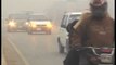 Dunya news- Dense fog blankets several cities of Punjab