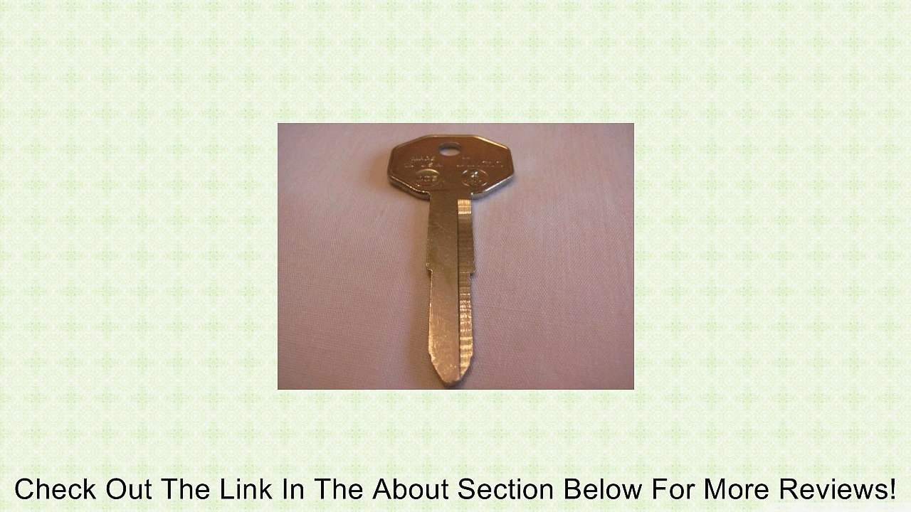 Dodge / Mitsubishi / Plymouth - "Ilco" Nickel Plated "Double Sided" Key Blanks - (DC3 / X121) Review