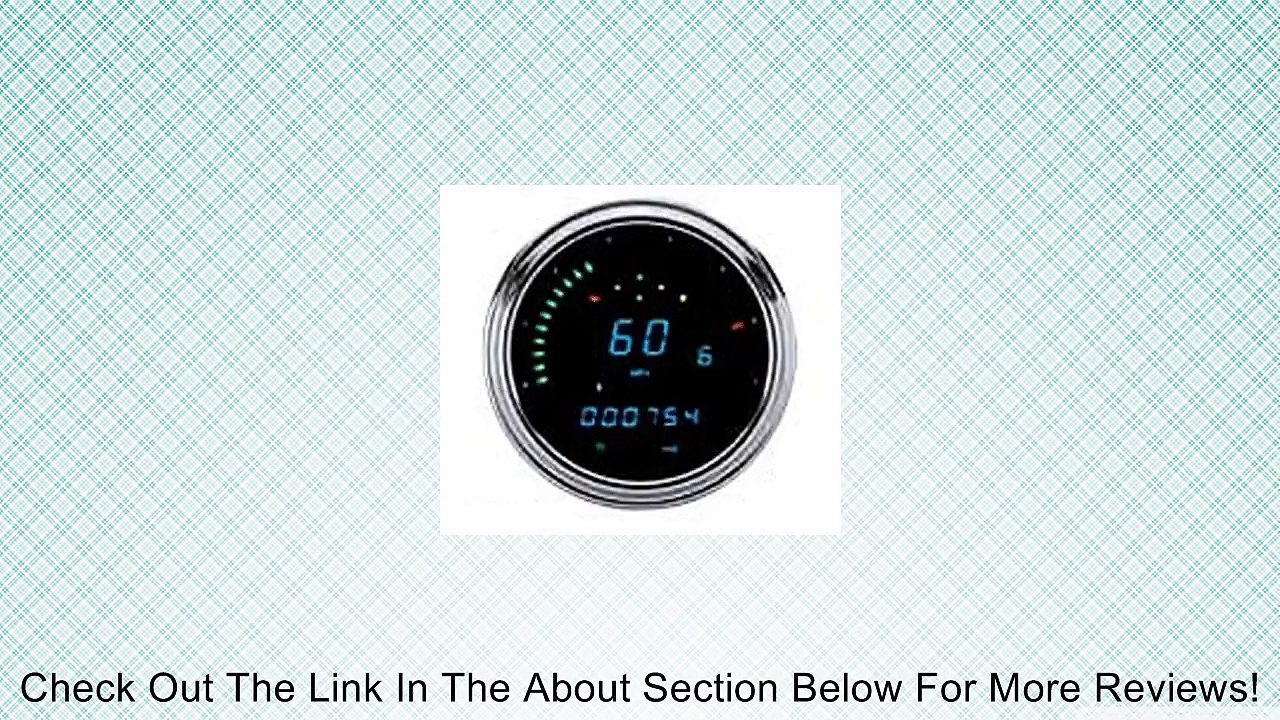 Dakota Digital MCL-3204-K Blue Speedometer with Black Bezel for Harley-Davidson Sportster 2004+ (C01007646) Review
