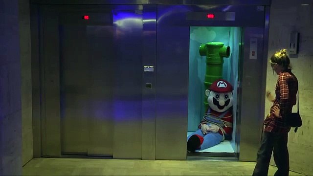 Sonic Elevator (Rémi Gaillard) BY place 2 Hina khan