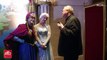 Christophe Nicolas et Stéphanie Renouvin rencontrent les princesses Elsa et Anna de 