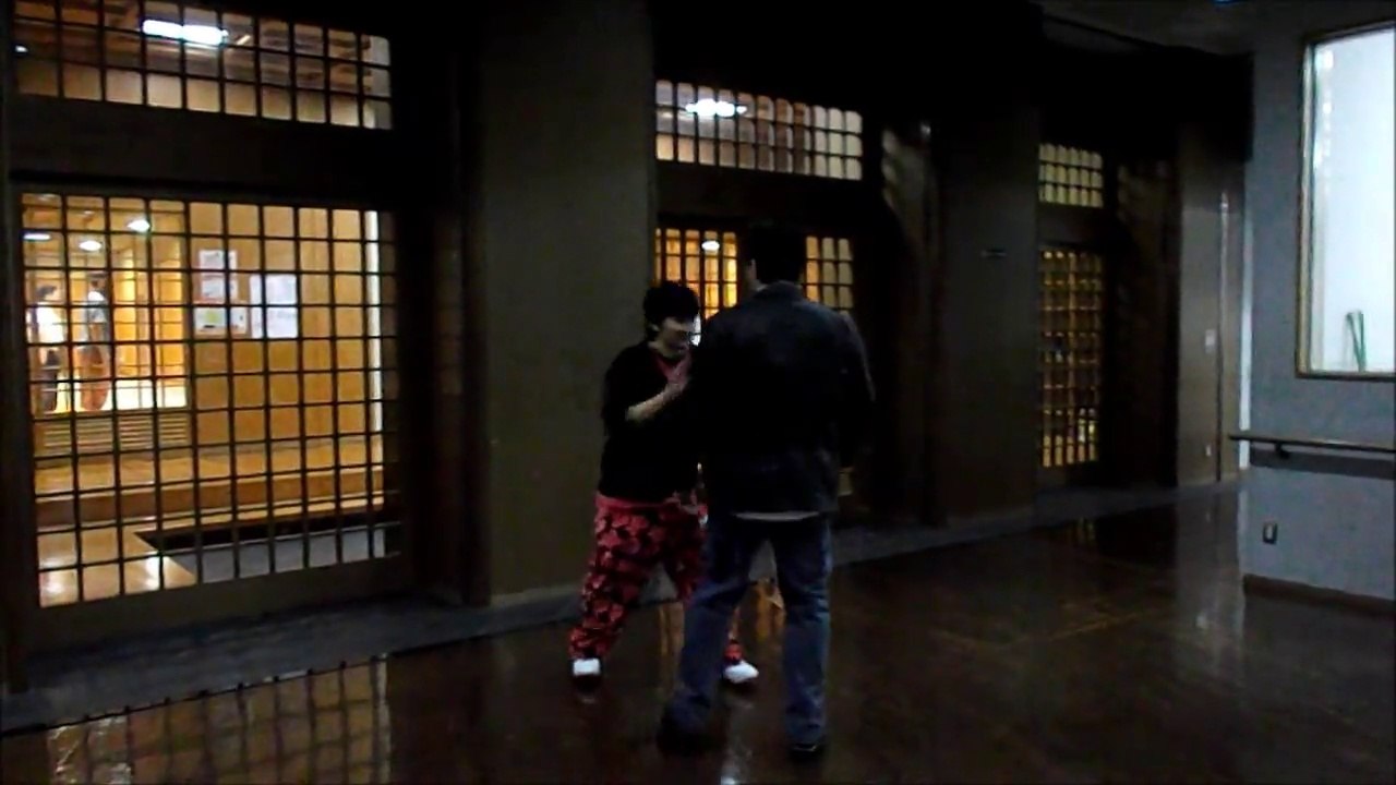 路上で喧嘩に巻き込まれた場合の実践護身術！[合気道　覇天会]Self-defense of Aikido　暴力への対処法　FULL CONTACT AIKIDO HATENKAI　