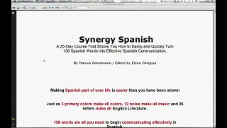 Where can I Synergy Spanish Review - Honest Review Of Synergy Spanish