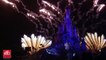 Stéphanie Renouvin et Christophe Nicolas éblouis par le final Disney Dreams, à Disneyland Paris