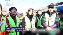 Showbiz Korea Ep988C1 KWON SANG-WOO SON TAE-YOUNG DELIVERS COAL BRIQUETTES RICE