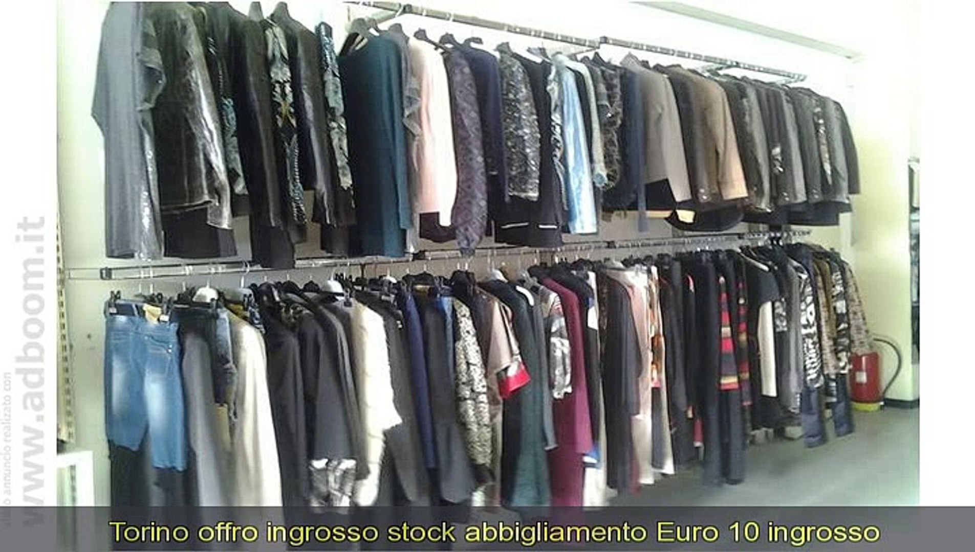 TORINO, INGROSSO STOCK ABBIGLIAMENTO EURO 10 - Video Dailymotion