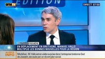 Politique Première: En Bretagne, Manuel Valls a rendu visite aux salariés de Gad - 19/12