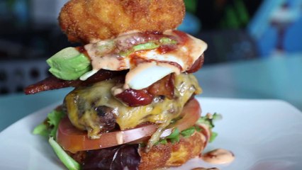 Recette du Mac And Cheese Bun : burger le plus gras et délicieux du monde