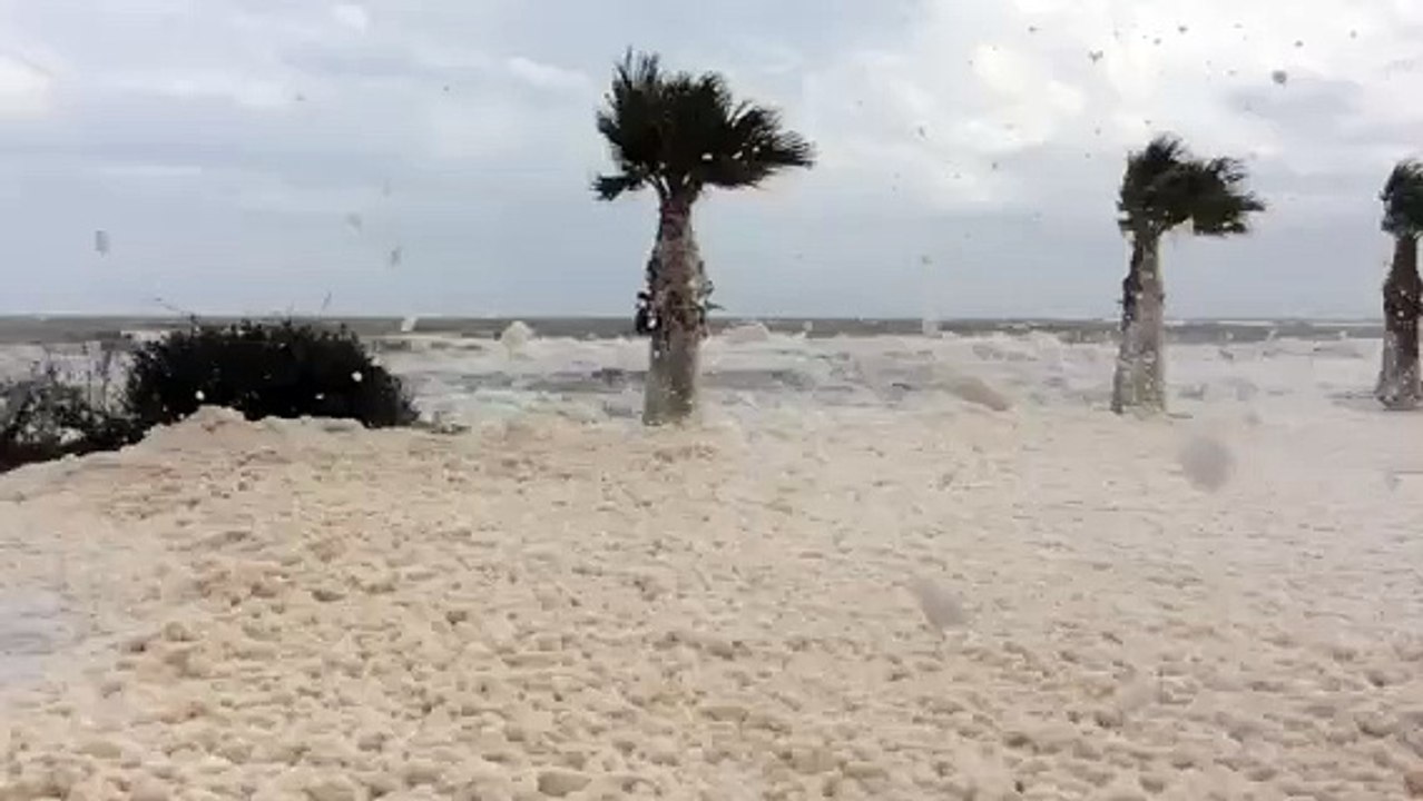 Tempête 28/29 novembre 2014 la Nartelle  sainte-maxime