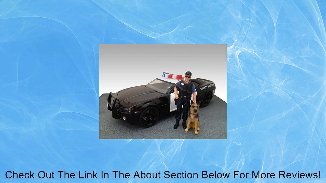 Police Guy & K9 Unit Dog Figure Set For 1:18 Models by American Diorama 23899 Review