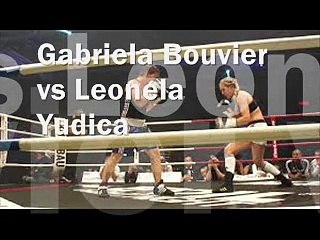 Gabriela Bouvier vs Leonela Yudica live boxing