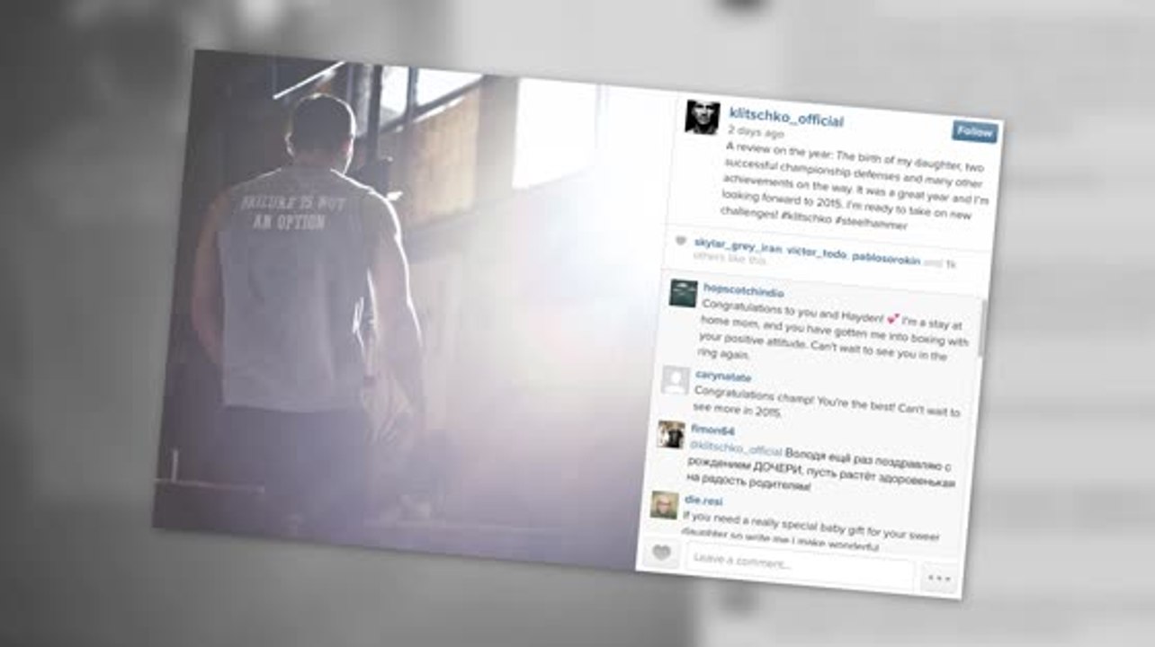 Wladimir Klitschko spricht über sein erfolgreiches Jahr