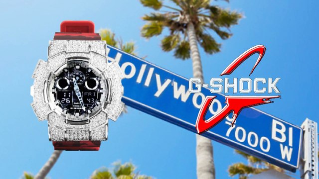 Pimp Code Casio G Shock GA-100CM-4AJF custom