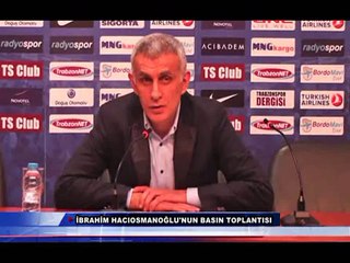 Hacıosmanoğlu Basının karşısına çıktı