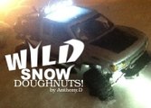 SNOW SCALIN DOUGHNUTS! Axial scx10 TRAIL HONCHO SNOW ACTION